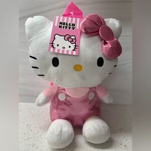 Hello Kitty Girls pink Plush Backpack for Kids - 13”
with pink Adjustable Strap